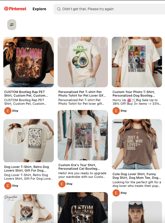 Etsy Brand Launch – Viral Pet T-Shirt Store